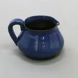 Elisabeth Matheson, Milk jug, with iridescent blue glaze