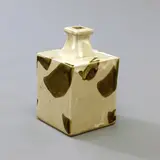 Mashiko Pottery, Short square section bottle vase