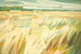 John Ritchie, Turangi Landscape, oil on board