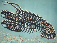 Roy Cowan, Lobster, lithograph, 1/10