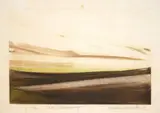 Marilynn Webb, Easter - Lake Mahinerangi, monoprint