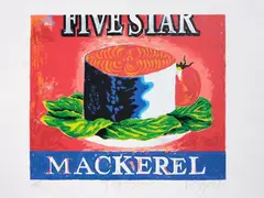 Five Star by Dick Frizzell, colour lithograph, 11/100, offered Dec 2020