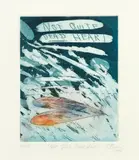 Philippa Blair, Not Quite Dead Heart, etching, 4/25