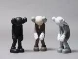 Kaws, Small Lie (Black, Brown and Gray)