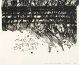 Ralph Hotere, A Drum Piece for Jack Body, lithograph, 16/24