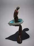 Graeme D. Hitchcock, Going Solo, bronze, 2010 (unique)