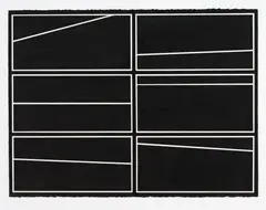 Richard Thompson, 6 Nights at Piha, ink on paper