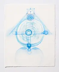 James Robinson, Untitled, ink and watercolour