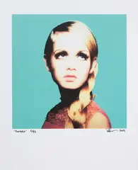 Pj Paterson, Twiggy, digital print, 2/52