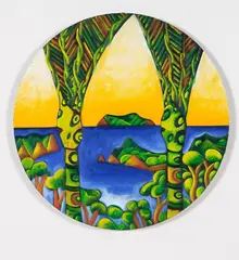 Untitled - Gulf View by Dean Buchanan, oil on canvas, offered Dec 2020