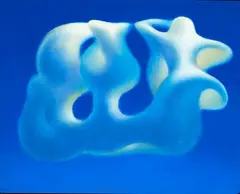 Dance by Michael Smither, alkyd on board, sold Nov 2020