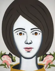 Gavin Hurley, Carnation, oil on linen canvas