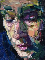 Jack Trolove, Ravine, oil on linen (2020)