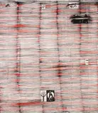 John Pule, Hoko (Arrived), oil on unstretched canvas