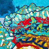 Pat Hanly, Huia Hills