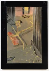 Skin Deep by Bill Hammond, acrylic on canvas, offered Nov 2020