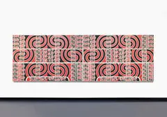 Theodorus Johannes Schoon, Untitled Mural, oil on board, four panels