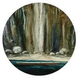 Bob Kerr, Landing, oil on board
