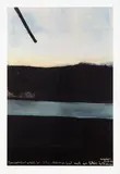 Colin McCahon, Tomorrow will be the same but not as this is, silkscreen print with archival ink on BFK Rives Italian art paper, 2/100