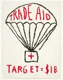 Peter Robinson, Trade Aid, mixed media on paper