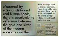 Billy Apple, Tales of Gold (Gold Standard), enamel on gold passivated steel, 7 panels (1988)