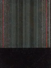 Ralph Hotere, Test Piece Grey/Orange for Auckland Airport Mural, lacquer on board