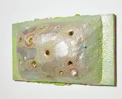 The Colour out of Space by Rohan Wealleans, acrylic, polystyrene and wood, offered Sep 2020