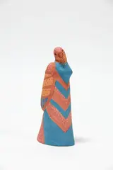 Ann Verdcourt, Untitled – Ladybird Figure, painted ceramic