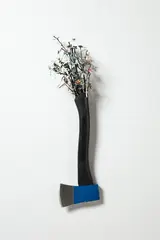 Peter Madden, Black Axe, axe, found images