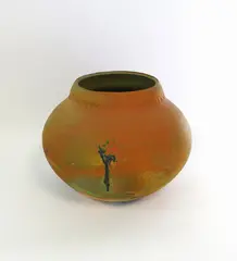 Steve Fullmer, Mahana Bowl, low fired stoneware with oxide