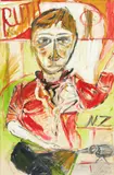 Patrick Hayman, Portrait of Ruth Butterworth, gouache on paper
