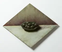 Terry Stringer, Still Life, oil on bronze and aluminium