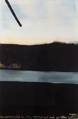 Tomorrow will be the same but not as this by Colin McCahon, silkscreen print with archival ink on BFK Rives Italian art paper, edition of 100, sold Jun 2020