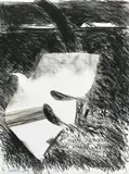 Ralph Hotere, Black Rainbow at Matauri Bay, lithograph, 16/20