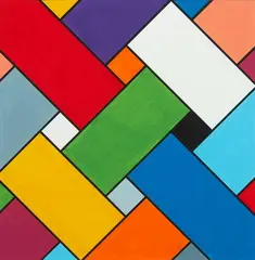 Lattice No. 39 by Ian Scott, watercolour on paper, sold Jun 2020