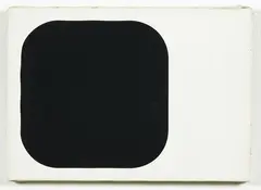 Julian Dashper, Untitled, acrylic on canvas, 1999