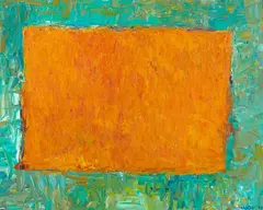J. S. Parker, Marigold, oil on canvas