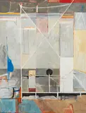 Simon McIntyre, Untitled – Abstract Composition, oil on canvas