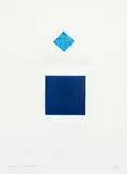 Geoff Tune, Thoughts on Malevich No 7 A, etching, 3/10