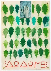 Untitled by Joe Tilson, mixed media on paper, AP, 18/20, sold Jun 2020