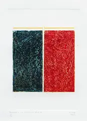 Geoff Tune, Thoughts on Malevich No 2 B, etching, 2/10