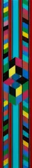 Anne Riethmaier, Untitled, acrylic and liquid glass on canvas