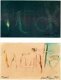 Paul Hartigan, Colourwords: Black, White, colour Xerox, Proof