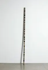 Peter Robinson, Defunct Mnemonics, wool felt and aluminium rod