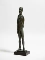 Terry Stringer, David and Michelangelo, cast bronze, a/p