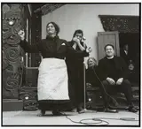 Ans Westra, Tangi of Inia Te Wiata at Otaki Marae, 1971