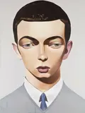 Peter Stichbury, Walter Whitlow, acrylic on canvas
