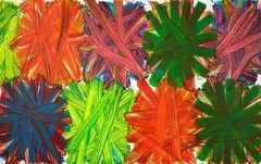 Star Watch by Judy Millar, acrylic on canvas, offered May 2020
