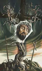 The Thorn Tree by Edward (Ted) Bullmore, oil on canvas, offered May 2020