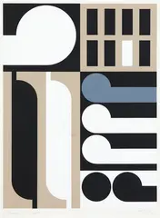 Gordon Walters, Untitled, acrylic on paper